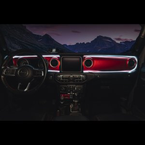 Jeep Gladiator JT LED Dash Strip Kit - Interior - ORACLE Lighting - Dynamic ColorSHIFT - `20-`23